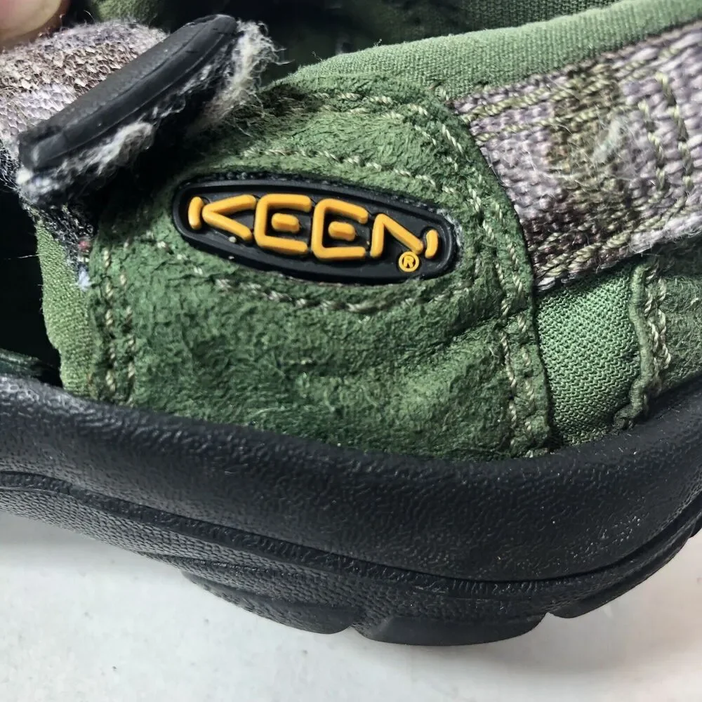 Keen Sandals Size Youth Kids‎ 1 Newport H2 Sports Waterproof Green Camo C1